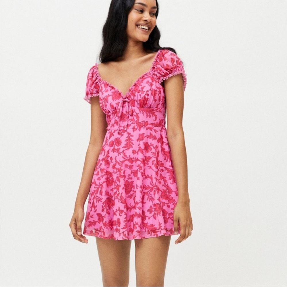NEW Urban Outfitters Audrey Mesh‎ Mini Dress